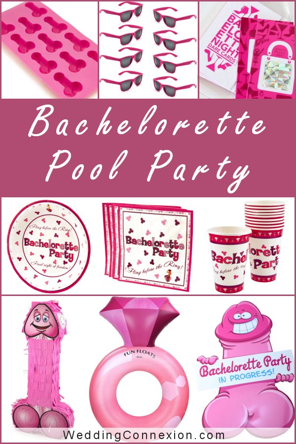 Pool Bachelorette Party Idea